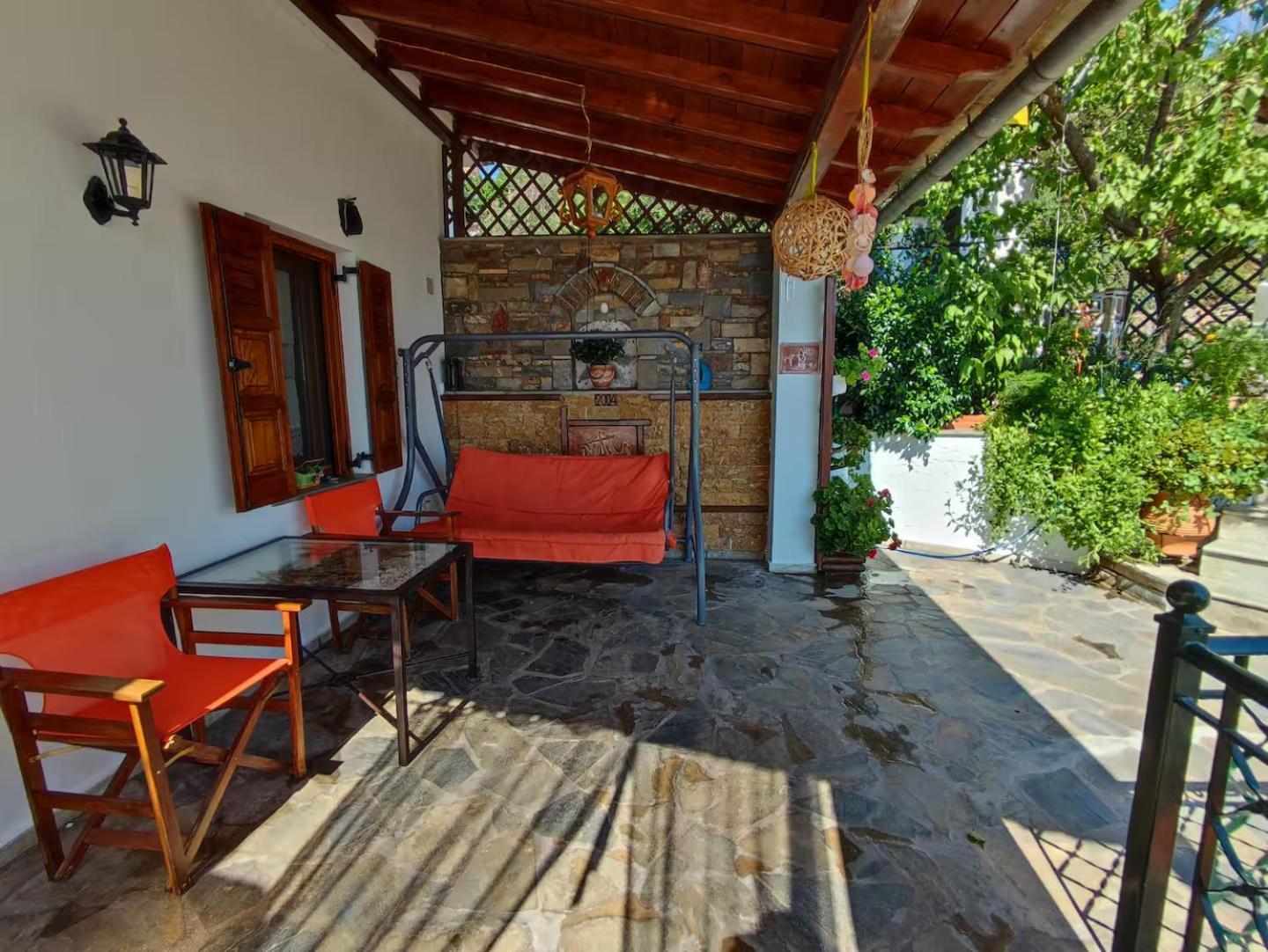 The Pagasetic Balcony - Magestic Sea Cottage Volos Bagian luar foto