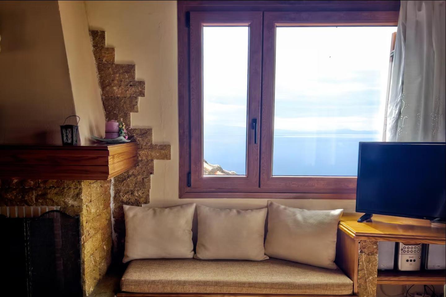The Pagasetic Balcony - Magestic Sea Cottage Volos Bagian luar foto